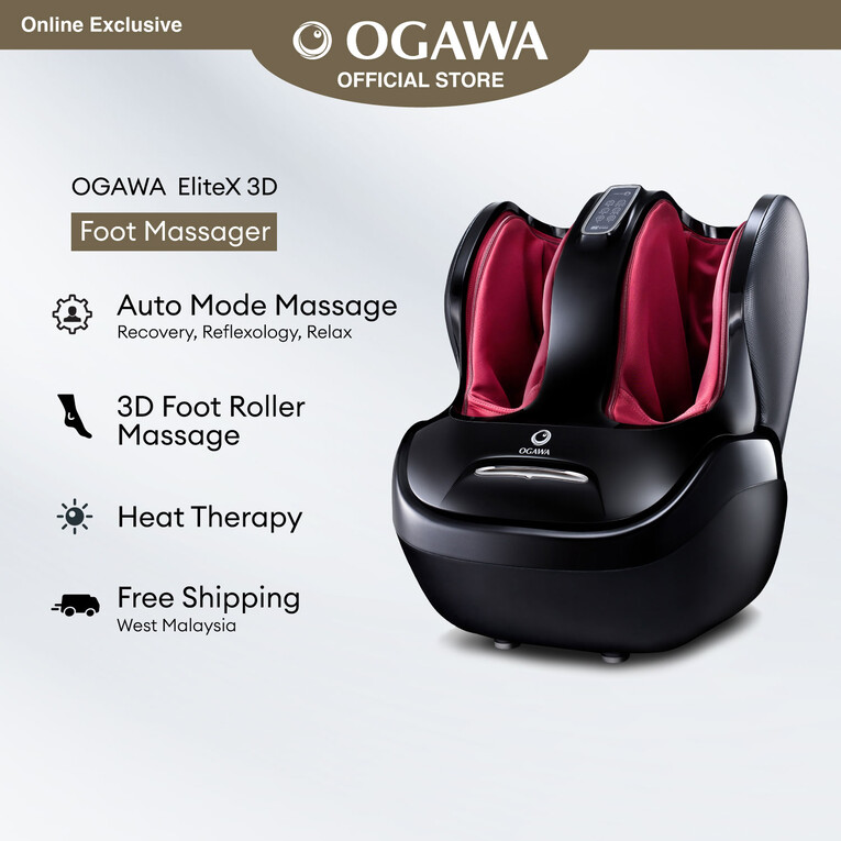 [Apply Code: 2GT20] OGAWA EliteX 3D Foot Reflexology/Foot Massager*